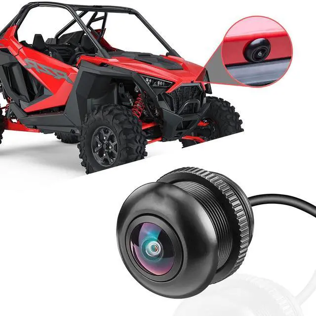 Main image of All-Terrain Vehicle Front Camera Kit, Fits Polaris RZR PRO XP | XP 4 Turbo 1000, 900 PRO R, for 7'' Ride Command Accessories, 720P HD 170° Wide Angle Waterproof lens, Built for Extremes