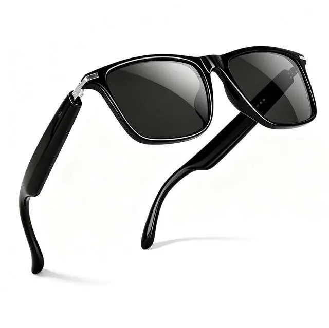 Main image of Smart Glasses for Men, IP65 Waterproof Al Translator Glasses with Lightweight Open, Real-Time Translation, Recording Glasses for Travel, Sports, Outdoor and Hands-Free Daily Use