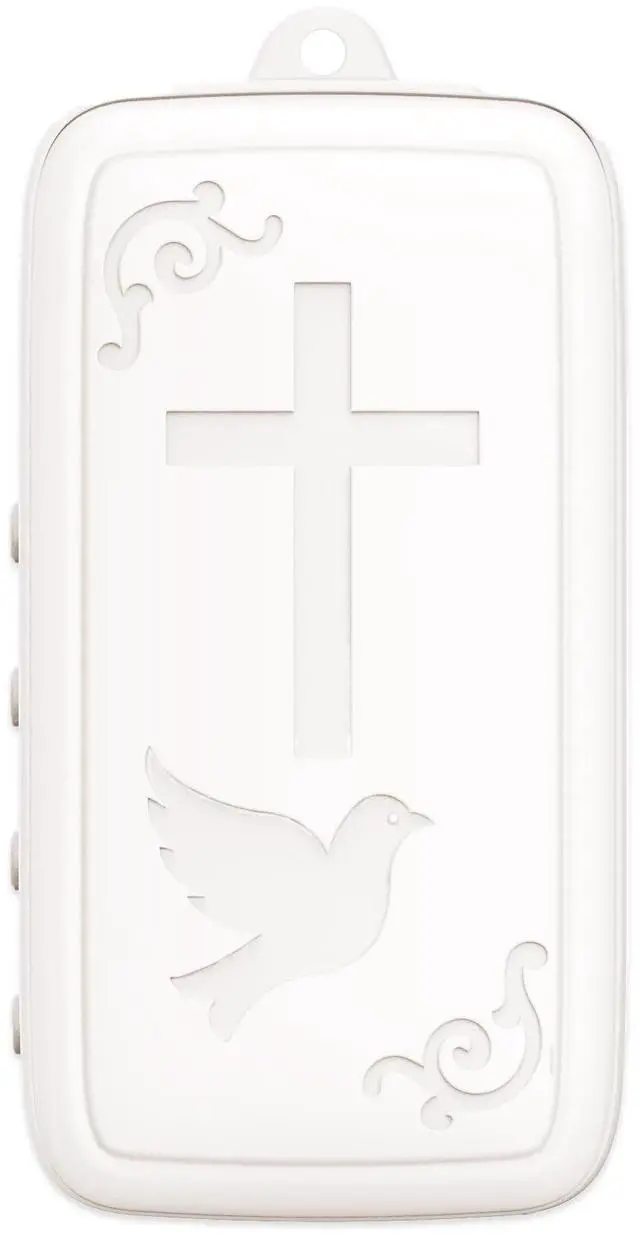 Main image of Mini Bible Player Key-Sized KJV Audio Scripture Device with Psalms, Prayers & Hymns Ultra-Compact & Rechargeable Christian Gift Ivory White