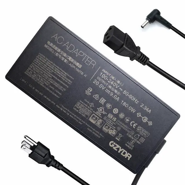Main image of ADP-180TB H 180W AC Adapter for Asus ROG Zephyrus GA502DU GA502D GA502 GA502IU GA401 GA401I GA401II GA401IV 6.0x3.7mm 20V 9A Laptop Power Supply Charger