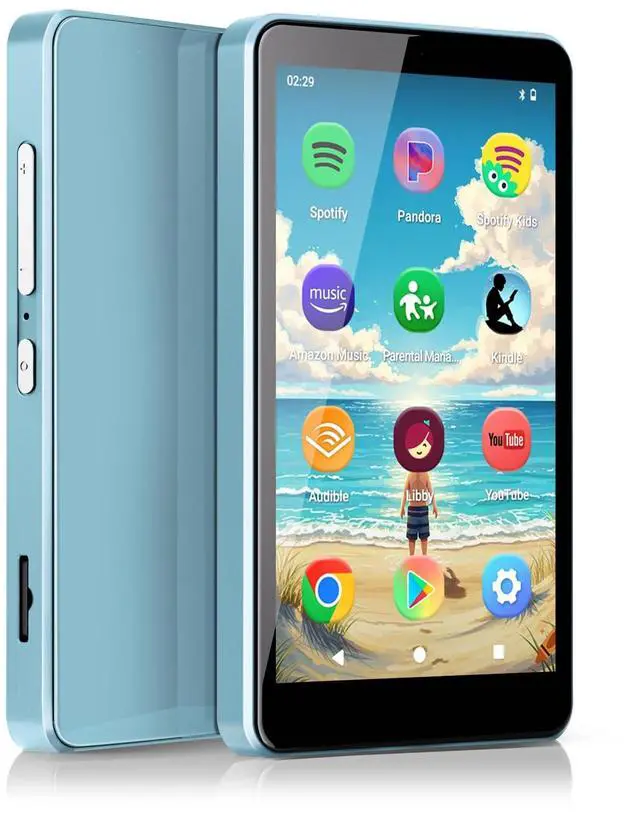 Main image of MP3 Player for Kids with Spotify, Parental Controls, Android 14 | Play Store, Spotify Kids, Audible, Amazon Music, Libby, Eye-Friendly Night Mode, Up to 512GB, Updated M4S