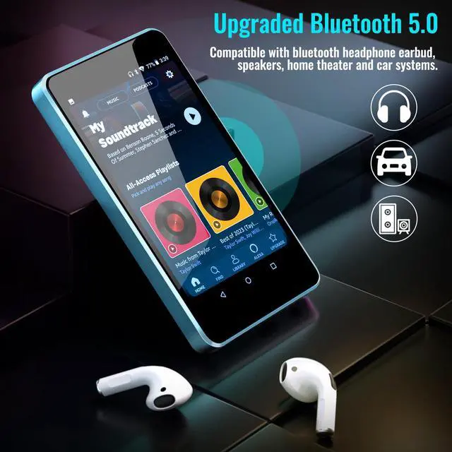 Alt view image 6 of 7 - MP3 Player for Kids with Spotify, Parental Controls, Android 14 | Play Store, Spotify Kids, Audible, Amazon Music, Libby, Eye-Friendly Night Mode, Up to 512GB, Updated M4S