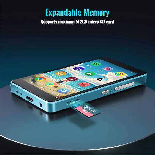 Alt view image 7 of 7 - MP3 Player for Kids with Spotify, Parental Controls, Android 14 | Play Store, Spotify Kids, Audible, Amazon Music, Libby, Eye-Friendly Night Mode, Up to 512GB, Updated M4S