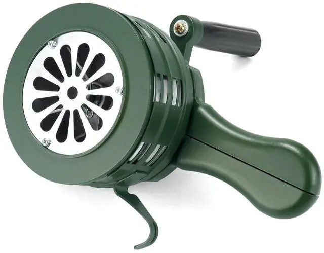Main image of Hand Crank Siren Horn, Hand Loud Crank, Emergency Safety Manual Siren, Portable Hand Held Siren Horns Alarm, Loud Mechanical Alarm for Factory, School & Outdoor Use