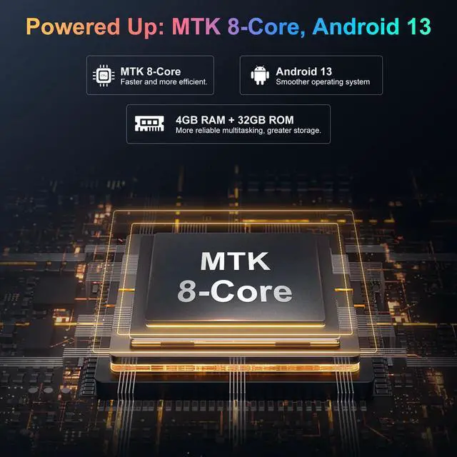 Alt view image 3 of 7 - 96GB MP3 Player with Bluetooth and WiFi, 4.0'' IPS Touch Screen MP4 Players, Android Music Player Built-in Speaker, Support Spotify, Amazon Music, Deezer, Audible, FM Radio, Expandable Up to 1TB