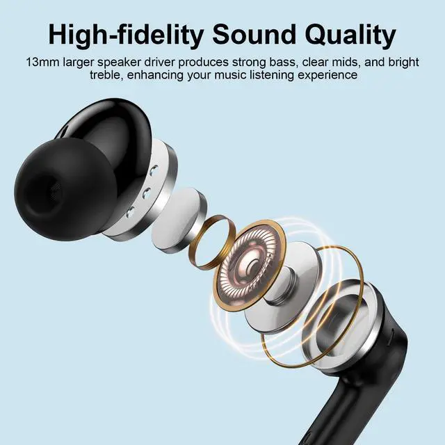 Alt view image 3 of 7 - for Samsung Galaxy S26 S26+ Ultra S25 FE Plus S25+, Earbuds Wireless | Earphones Bluetooth Headphones Ear Buds Head Phones Blue Tooth Headset for S24 S23 S22 S21 S20 S10 Edge Ultra, Note 20 10