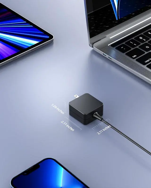 Alt view image 4 of 6 - School Charger Compatible with Samsung Chromebook 3, 2 Laptop, PA-1250-98, XE500C13, 26W 12V 2.2A AC Adapter Power Supply