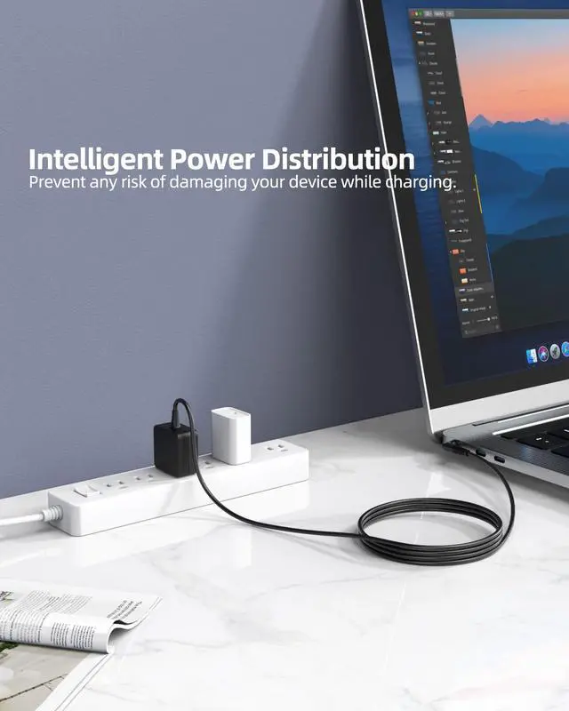 Alt view image 6 of 6 - School Charger Compatible with Samsung Chromebook 3, 2 Laptop, PA-1250-98, XE500C13, 26W 12V 2.2A AC Adapter Power Supply