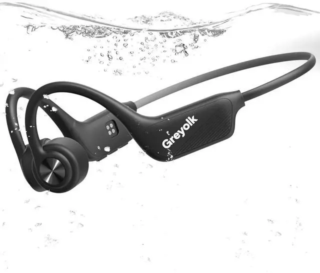 Main image of Swimming Headphones,Bone Conduction Headphones Bluetooth 5.4,IP68 Waterproof,32G Memory Sports Headphone,Underwater Headphone with MP3-Player for Swim,Open Earphones for Swimming Running