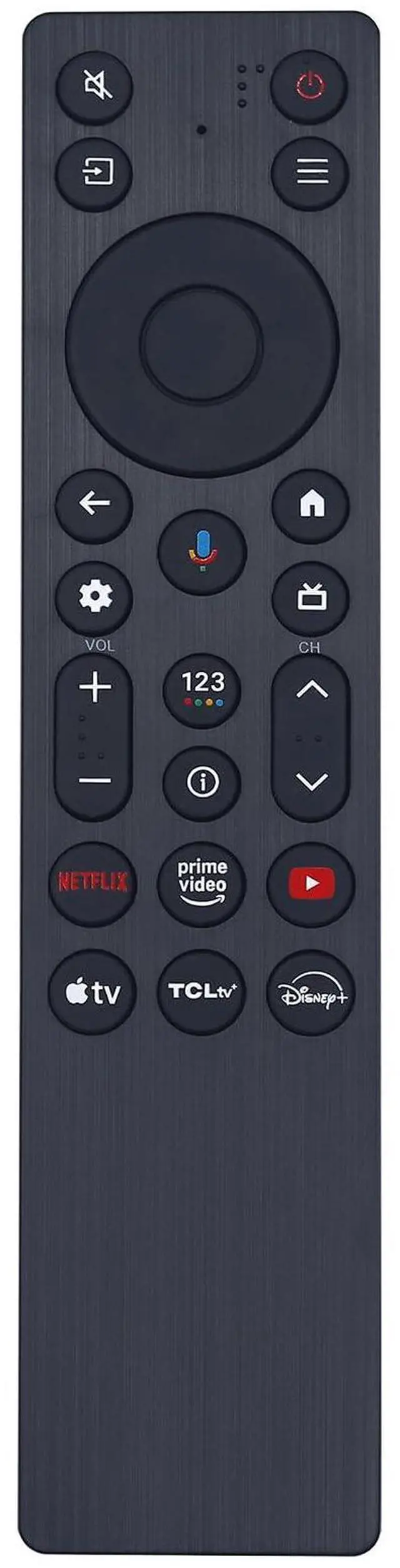 Main image of New RC923A FMB1 Replacement for TCL Smart TV Voice Remote Compatible with TCL QLED Mini LED 4K UHD Google Smart TV G0401-000267, QM5K QM6K QM7K Q77K Series