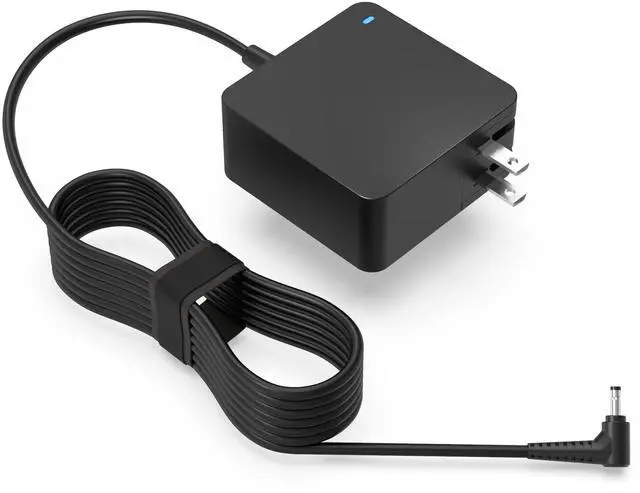 Main image of 65W 45W AC Charger Fit for Lenovo Ideapad Flex 14 15 14API 14IWL 14IML 15IWL 15IIL 15IML Laptop Power Supply Adapter Cord, Foldable prongs