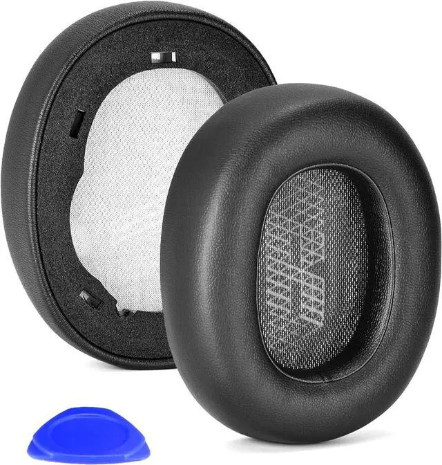 Main image of Earpads for JBL E65/Live 650BTNC/660NC Headphones (Black) | Also for JBL E65/ Duet NC/Live 660/770 /780BTNC,Replacement Ear Cushions with Softer Leather, Noise Isolation Foam