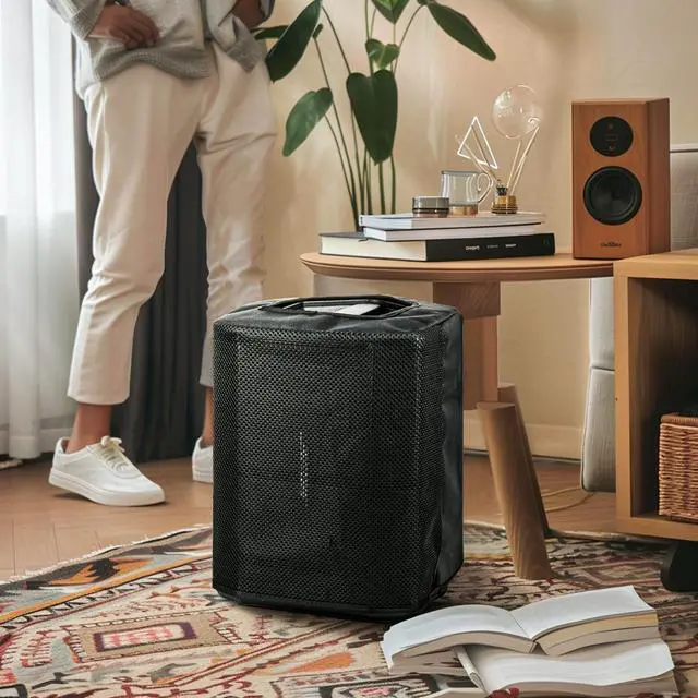 Alt view image 5 of 7 - Speaker Cover for Bose S1 Pro, Mesh Sleeve Bag for Bose Speakers | Playable While Covered | Portable Dustproof Cover with Side Opening Mesh | Durable Nylon Protect while Carrying Transporting