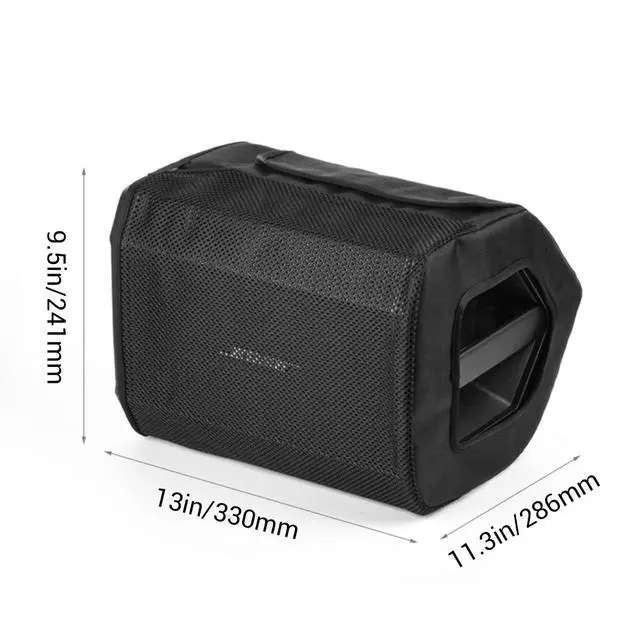 Alt view image 7 of 7 - Speaker Cover for Bose S1 Pro, Mesh Sleeve Bag for Bose Speakers | Playable While Covered | Portable Dustproof Cover with Side Opening Mesh | Durable Nylon Protect while Carrying Transporting