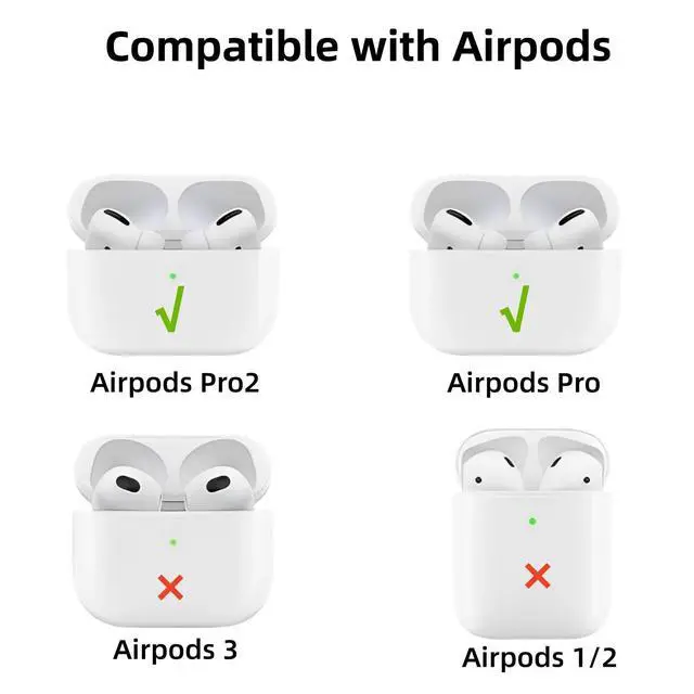 Alt view image 2 of 7 - Silicone Korok Case Compatible with Airpods Pro/Pro 2 with Keychain | 3D Cute Anime Yahaha Soft Silicone Shockproof Funny Protective Cover for Women Man for Airpod Pro 2