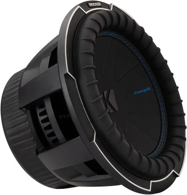 Alt view image 4 of 7 - 51CWQ102 CompQ Q-Class 10" Subwoofer, Dual 2-Ohm | Premium bass precision, high-performance motor design, tight musical low end, built for powerful amplifiers, 10 inch size