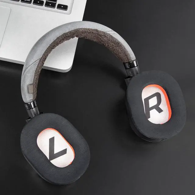 Alt view image 7 of 7 - Cooling Earpads for BackBeat Pro 2, Voyager 8200 - Black | Not Fit BackBeat Pro(Gen 1.0) Headphones