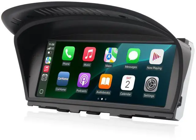 Main image of Car Stereo for BMW E60 E90 E92 Radio with CarPlay Android Auto Upgrade CCC idrive System Screen for E61/E63/E64/E91/E93(2003-2008)