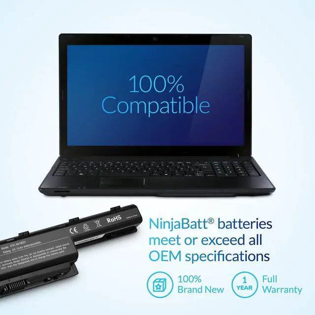 Alt view image 4 of 7 - AS10D31 Battery for Acer AS10D51 AS10D41 AS10D61 AS10D71 AS10D81 | Fits AS10D73 AS10D75 AS10D56 5750 5742 5250 5733 5735 5755 7741 E1-531 E1-571 6 cells 4400mAh 10.8V