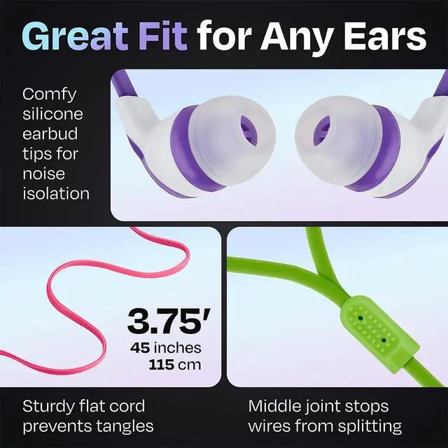 Alt view image 5 of 7 - 30-Pack USB C Wired Earbuds with Mic, Type C In-Ear Headphones w/ Noise Cancelling & Volume Control, Compatible with iPhone 16/15 Pro, iPad Pro, Galaxy S23/S22/S21/S20, Note 10/20, Kindle Fire Max 11