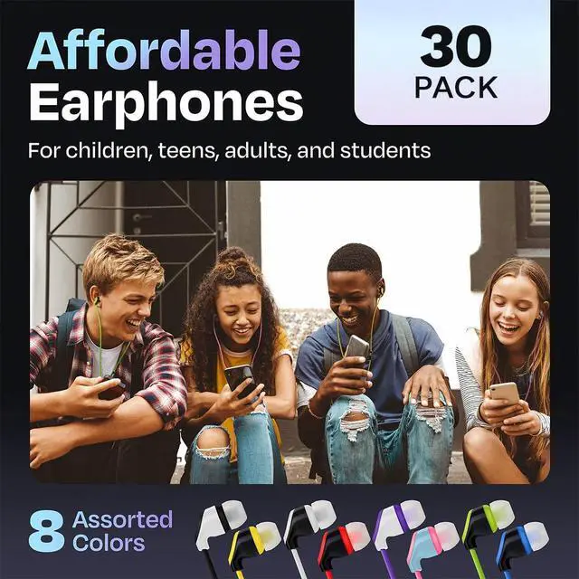 Alt view image 7 of 7 - 30-Pack USB C Wired Earbuds with Mic, Type C In-Ear Headphones w/ Noise Cancelling & Volume Control, Compatible with iPhone 16/15 Pro, iPad Pro, Galaxy S23/S22/S21/S20, Note 10/20, Kindle Fire Max 11