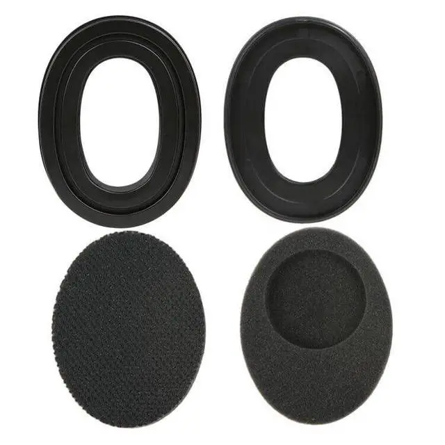 Alt view image 2 of 7 - Gel Ear Pads for Sordin Supreme Pro X | TPU Leather, Silicone Earmuff, Gel Ear Cushion Compatible with Sordin Supreme Active Ear Muff Series, 1 Pair