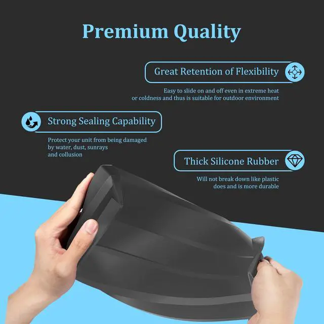 Alt view image 4 of 7 - 780044-1 UC H7 R2 Helix 7 Unit Cover Silicone Cover for Humminbird Helix 7 Fish Finder All Models, Waterproof, Screen Protection