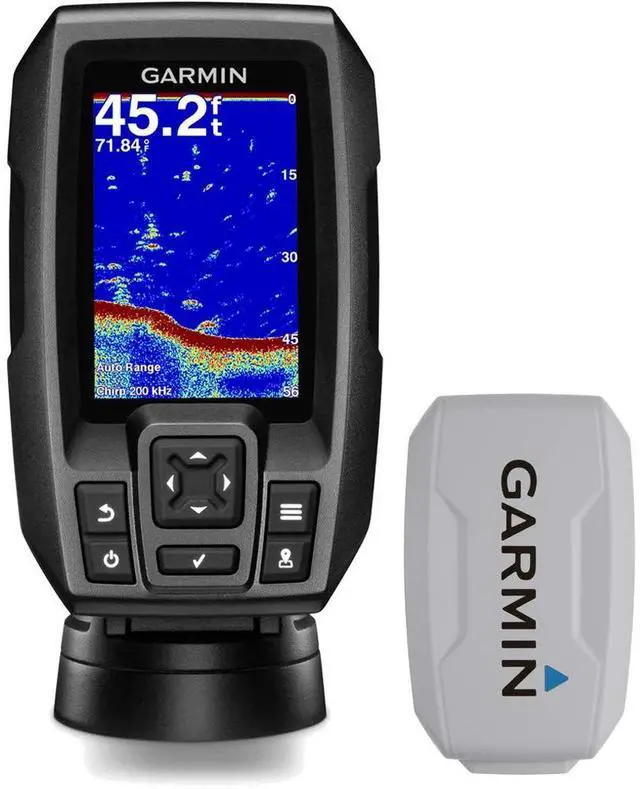 Main image of Striker 4 3.5" Chirp Fishfinder GPS (010-01550-00) with Protective Cover