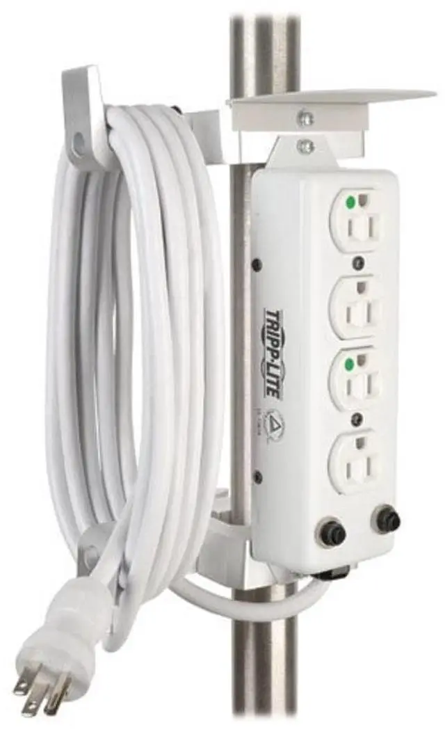 Main image of Hospital Mounting Clamp for Medical-Grade Power Strips, Power Strip Holder (PSCLAMP), Rubber