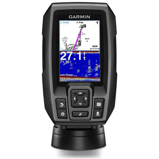 Alt view image 4 of 5 - Striker 4 3.5" Chirp Fishfinder GPS (010-01550-00) with Protective Cover