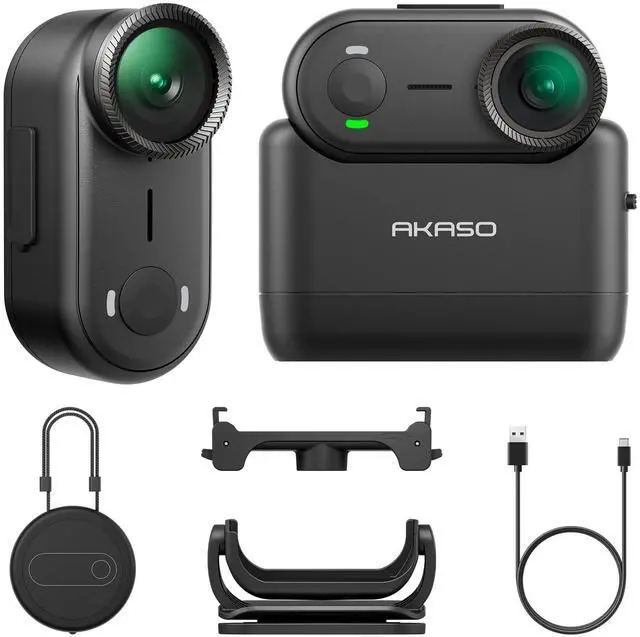 Main image of Keychain3 4K Thumb Action Camera - Hands-Free POVs (64GB, Black) | Tiny Body Camera, Mount Anywhere, Stabilization, Pet POV, 360 Min Battery Life, 9.8ft Waterproof Portable Vlogging Camera