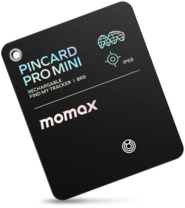 Main image of Wallet Tracker Smart Finder - Rechargeable Slim Bluetooth Key Tracking Card with 1-Year Battery, Apple Find My (iOS Only), Item Locator for Luggage Tag, Suitcase, Passport, Backpacks, Mini Size