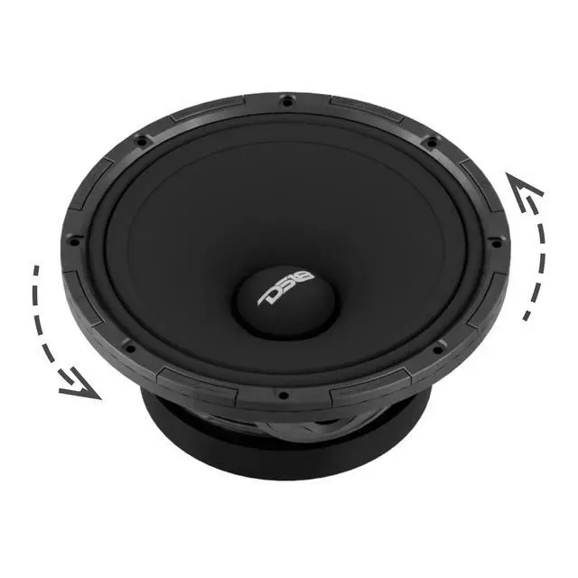 Alt view image 7 of 7 - PROJECT360 6.5 High Sensitivity Mid-High Loudspeaker - 300W RMS 4-Ohm - Rotating Recone Design for Quick Repair