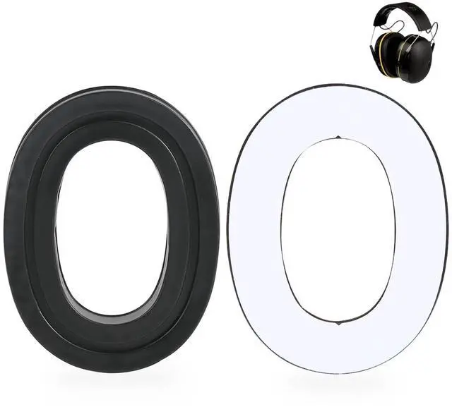 Main image of Gel Earpads Replacement for 3M WorkTunes Connect (90543, 90544, 90542, 90541), 3M Peltor Sport Tactical 300/500, PROHEAR 032/033/037/027, ZOHAN EM042/033/037 Series Headsets (Stick on Type-1Pair)