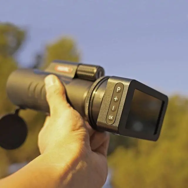 Alt view image 5 of 7 - Telescope Monocular Spotting Scope Camera, Spot Shot Shooting Universal with Adjustable Wireless Live HD Video, Smart Scope Camera for Target Shooting, Hunting and Camping Hiking Travling Wildlife