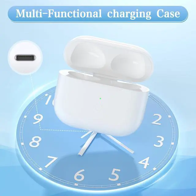 Alt view image 6 of 6 - Replacement Wireless Charge Case for AirPods 3rd Gen Charging Case, Wireless AirPod 3 Charging Cases Only Compatible with AirPod 3rd Generation Charger Cases, Compatible AirPods 3rd Generation case