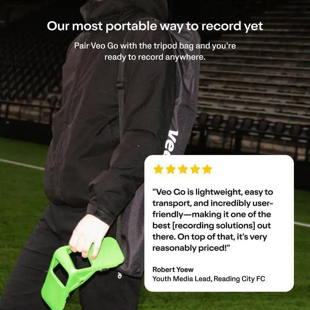 Alt view image 6 of 6 - Go Kit - AI Sports Recording Rig with Tripod | iOS 17+ Required | Phone rig for 2 iOS 17+ devices | AI follow-cam | Smart highlights | 1 month subscription included