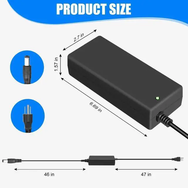 Alt view image 4 of 7 - 19.5V Power Supply Compatible with Sony Models KDL-55W805C, KD-55X720E, KDL-55W800C, XBR-43X800E, XBR-43X800D, XBR-49X800E, XBR-49X800D, XBR-55X850D, and KD-43X720E TV Power Supplies