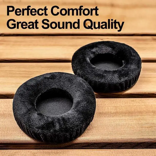 Alt view image 5 of 7 - Replacement Ear Pads Compatible with DT770, DT880, DT990, DT 770 PRO, DT 880 PRO, DT 990 PRO Headphones (Black)