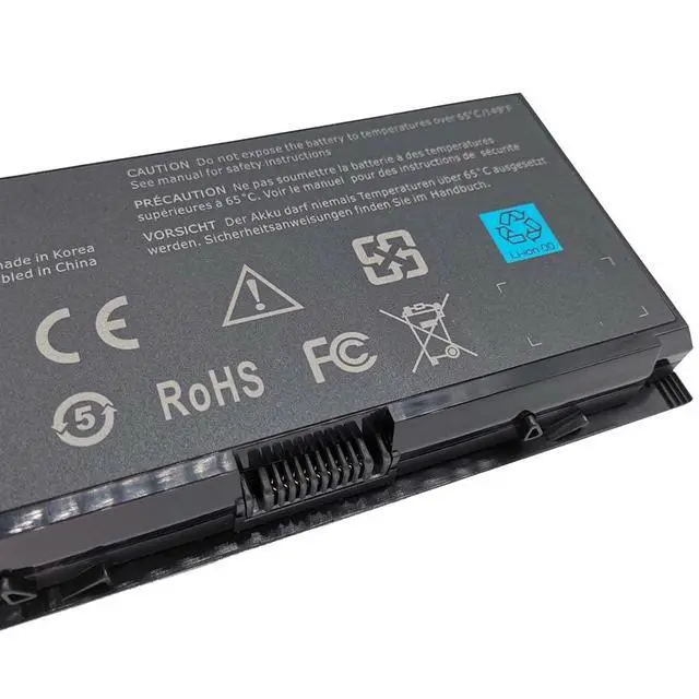 Alt view image 3 of 6 - FV993 11.1V 97WH Replacement Laptop Battery Compatible with Dell Precision M4600 M4700 M4800 M6600 M6700 M6800 FJJ4W 0TN1K5 K4RDX JHYP2 PG6RC R7PND
