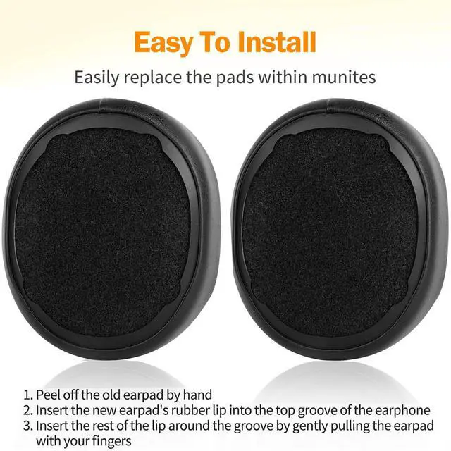 Alt view image 6 of 7 - Crusher Evo Earpads Cooling Gel Headphones Replacement Ear Pads Upgrade Hesh ANC/Hesh Evo Ear Muff Compatible with Skullcandy Crusher Wireless/Crusher ANC, Hesh 3/Hesh Evo, Venue ANC Headphones