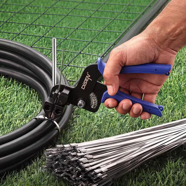 Alt view image 6 of 7 - Stainless Steel Cable Tie Gun Kit
