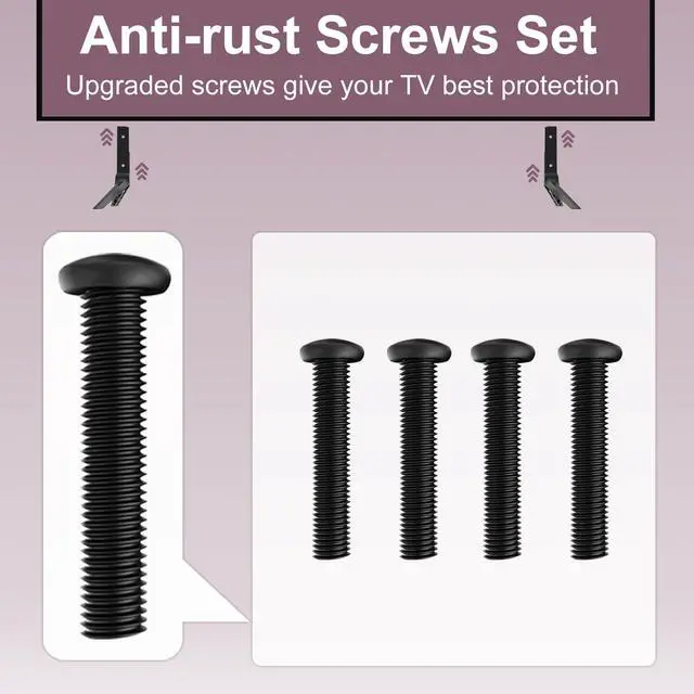 Alt view image 2 of 6 - TV Legs Only for Vizio TV Legs V405-H19 D40F-G9, Not for Other TV Models, Only for Vizio TV Replacement Stand We Listed wr Screws Set and Instructions, Easy to Install
