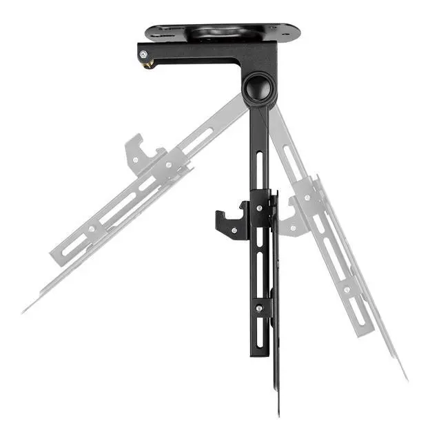 Alt view image 6 of 6 - CM322 Flip Down TV and Monitor Roof Ceiling Mount | Fits Flat Screen 19 to 40 Inch | VESA Compatible 100x100, 200x200 | Height Adjustable | Pitched Roof