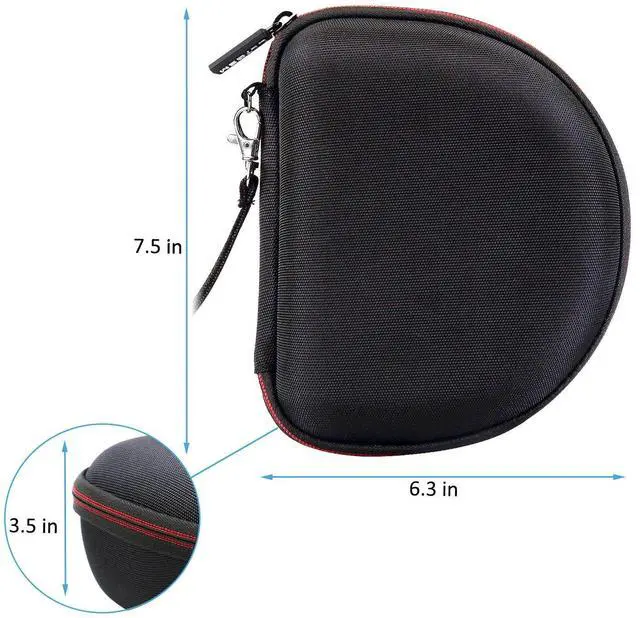 Alt view image 5 of 7 - Case for Sony MDR7506 Professional Large Diaphragm Headphone Gray | Hard Carrying Travel Case for Sony MDR7506 Professional Large Diaphragm Headphone