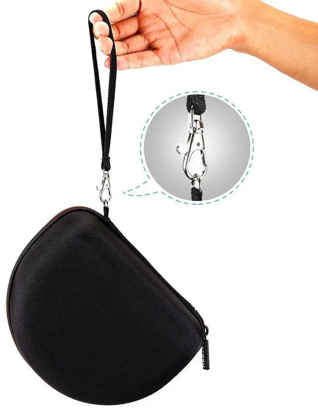 Alt view image 6 of 7 - Case for Sony MDR7506 Professional Large Diaphragm Headphone Gray | Hard Carrying Travel Case for Sony MDR7506 Professional Large Diaphragm Headphone