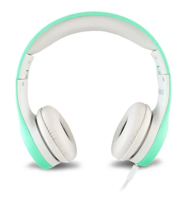 Alt view image 2 of 6 - Kids Headphones Children's Over Ear Computer Volume Limited for Kids Foldable (Mint)