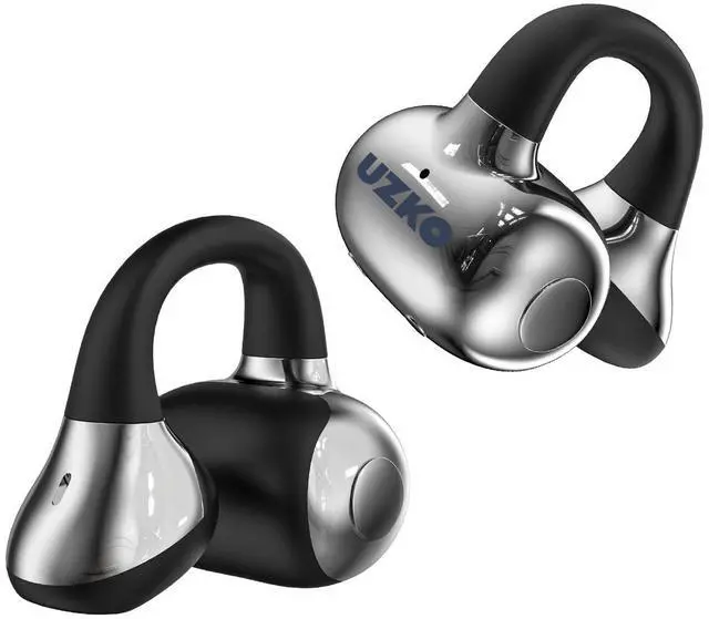 Main image of Open Ear Clip-on Earbuds,Bluetooth 6.0 Open Earbuds,Touch Control Operate | 40H Playtime,IPX5 Waterproof,Comfort Fit for Small Ears, Sports and Glasses Wearers,Works with iOS & Android