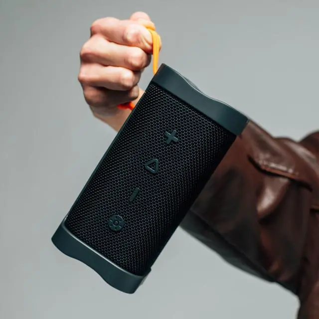 Alt view image 2 of 7 - Skullcandy Terrain 2 Portable Bluetooth Speaker, IPX7, 14-Hour Battery | Wireless, Multi-Link up to 99 Speakers, Water-Resistant, LED Light Show, Rercharbeable Battery, Carry Strap