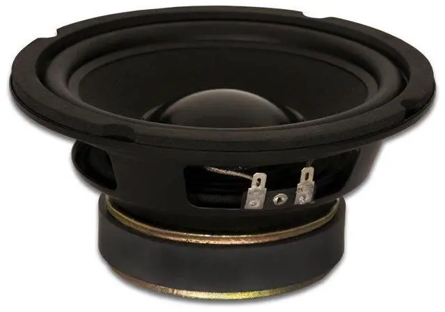 Main image of GW-6028 Rubber Surround 6.5" Woofer 170 Watts 8ohm Replacement Speaker, Black